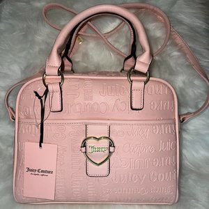 JUICY COUTURE Dusty Blush Satchel / Handbag / Shoulder Bag